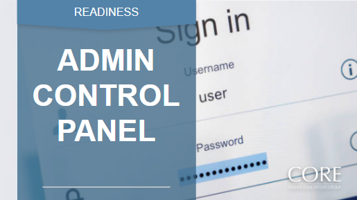 READINESS Software | Admin Control Panel Tour
