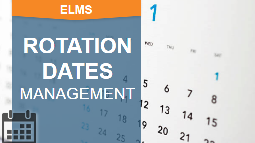 ELMS Software | Rotation Date Groups & Rotation Dates