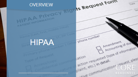 Health Insurance Portability and Accountability Act (HIPAA)