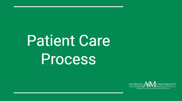 Patient Care Process 