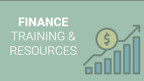 FINANCE | Training & Resources